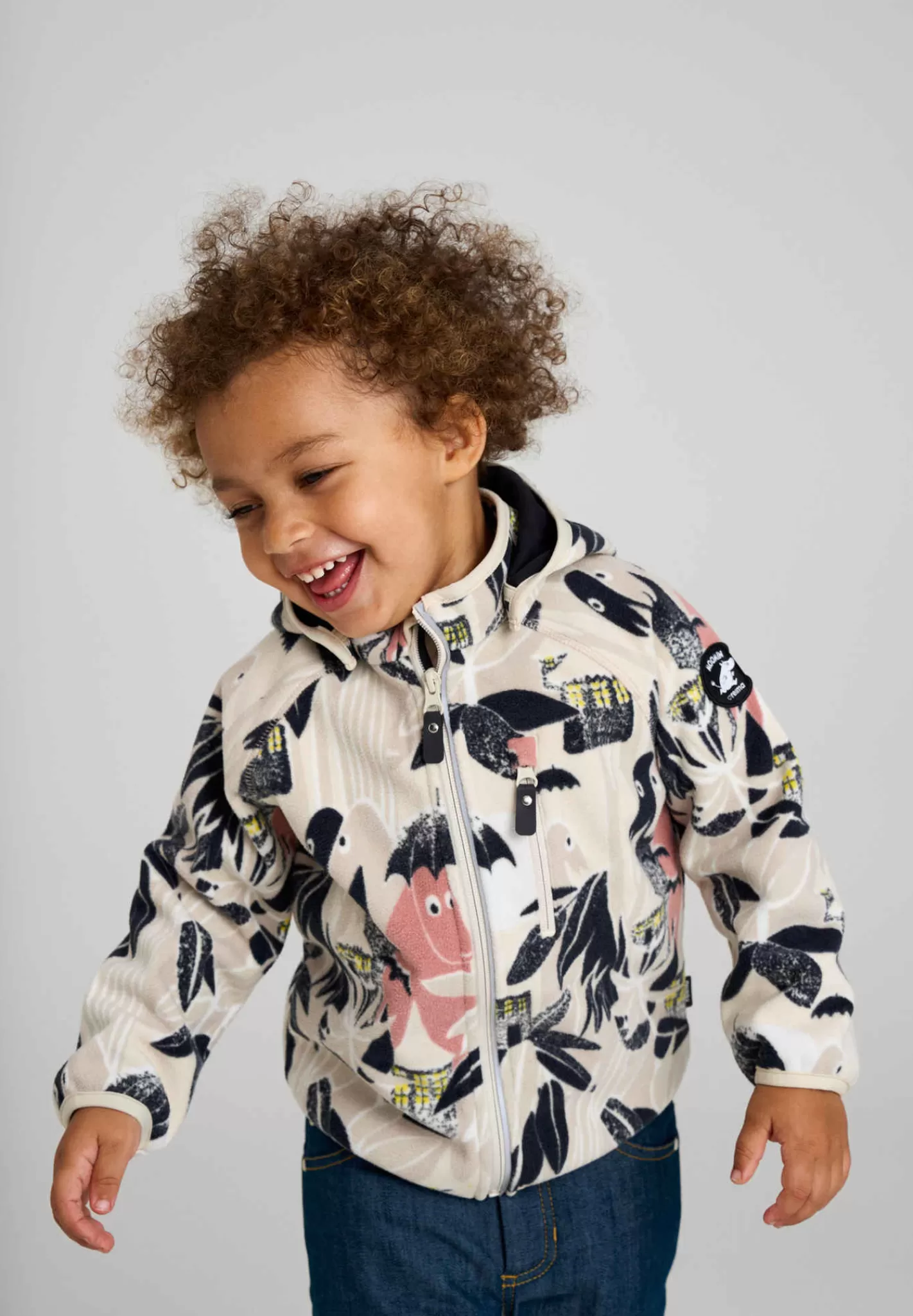 Reima Water-Repellent Windfleece Jacket - Moomin Vindskydd Discount